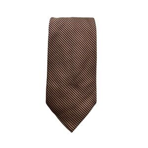 Vintage Brooks Brothers Makers All Silk‎ Tie Size OS Burgundy Gold Geometric